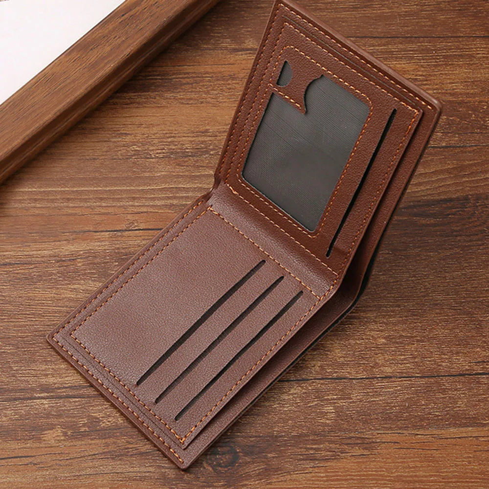 Carteira Masculina Slim em Couro Texturizado